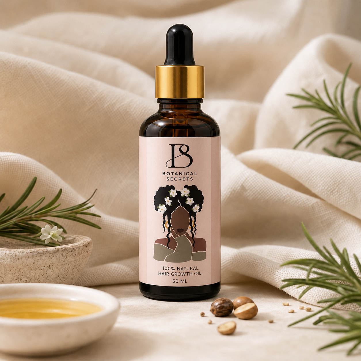 Botanical Secrets Hair Growth Oil product styling